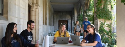 students-outside-circle